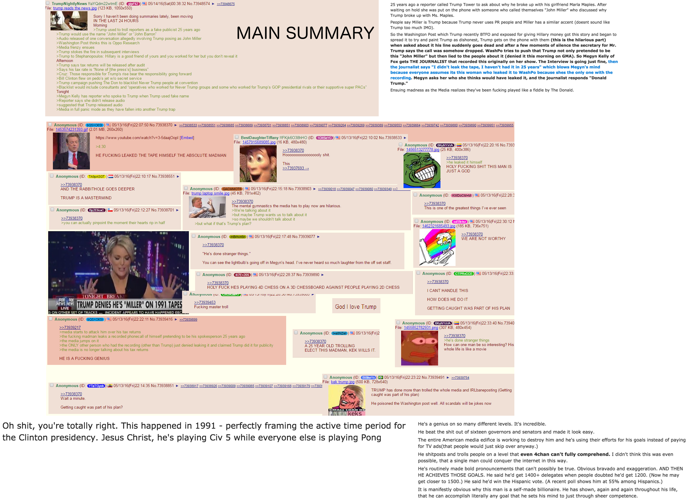 Rumpnightlynews Llayqdm22wtme 05/14/16(sat)00 - Donald Trump (2324x1697), Png Download