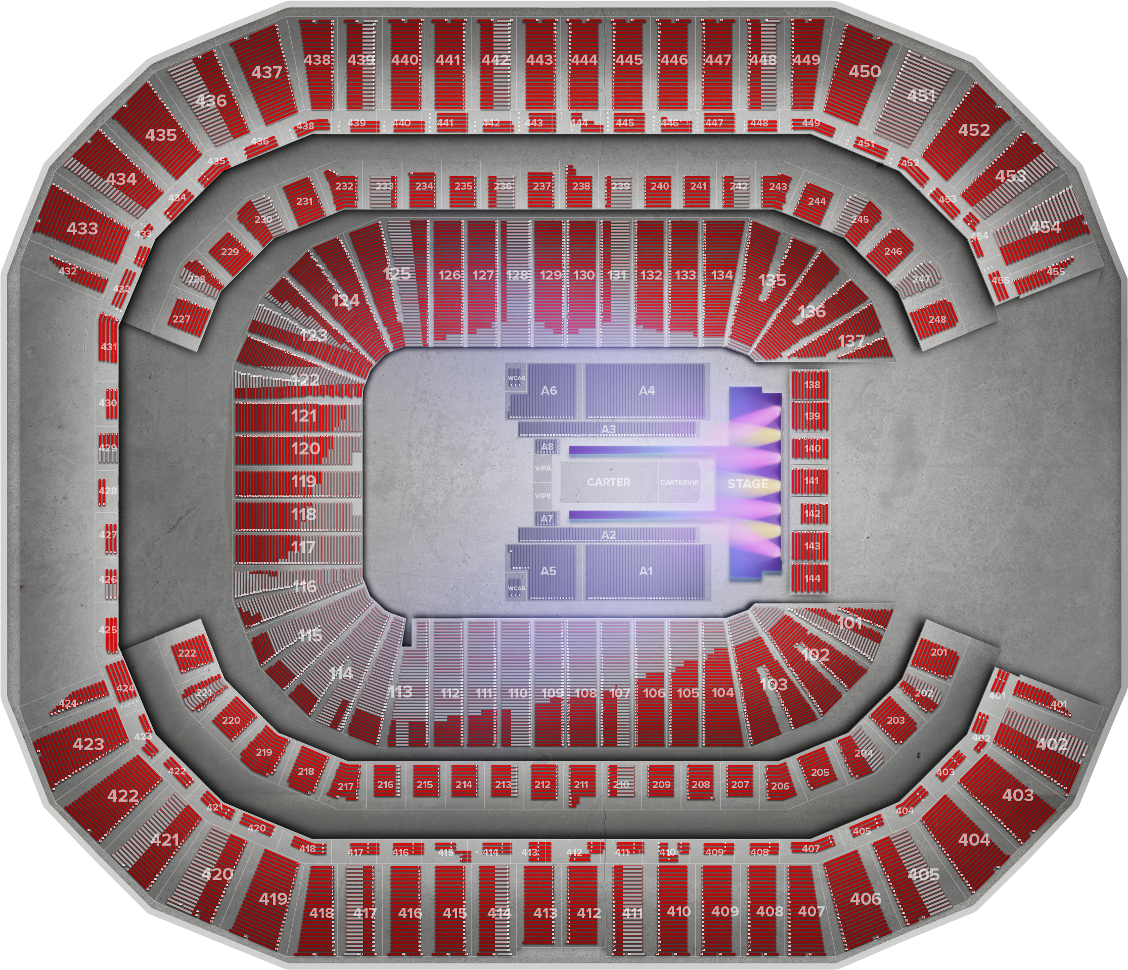 Arizona Cardinals Section 402 (2560x1936), Png Download