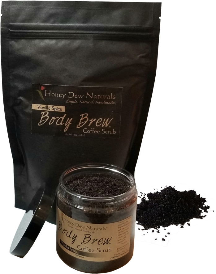 Body Brew™ Coffee Scrub- Vanilla Spice (1000x1000), Png Download