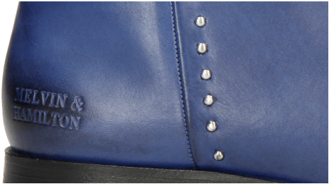 Ankle Boots Susan 47 Midnight Blue - Leather (477x477), Png Download