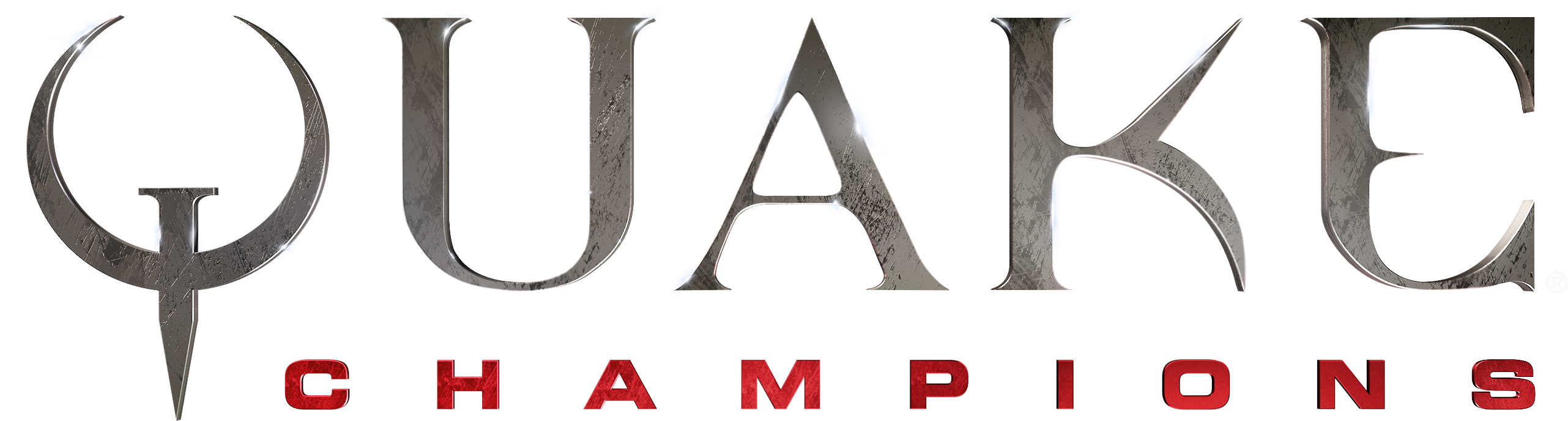 Logo Quake Champions - Quake Champions Steam (2620x768), Png Download