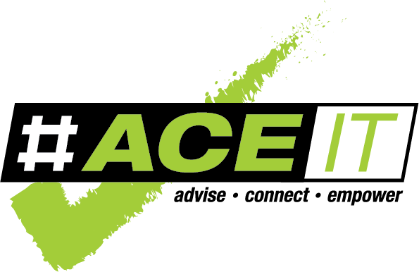 Ace It Logo - Logo (595x386), Png Download