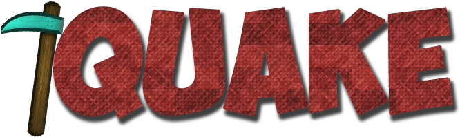 Logo - Quake Minecraft (750x200), Png Download