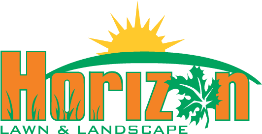 Horizon Lawn Care Logo - Lawn (535x282), Png Download