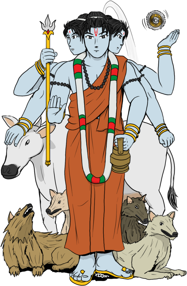 Trimurti Anime (774x1032), Png Download