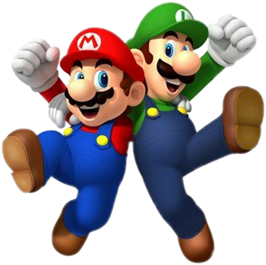 Mario Y Luigi Png (1024x1024), Png Download