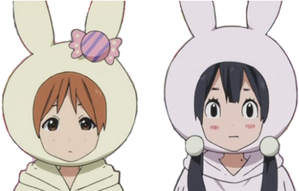 Anime Pngs - Bunny Anime Girl Meme (485x273), Png Download
