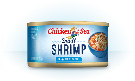 Small Shrimp - Chicken Of The Sea Whole Baby Clam - 10 Oz. (467x282), Png Download