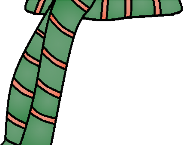 Elves Clipart Scarf - Scarf Clipart (640x480), Png Download