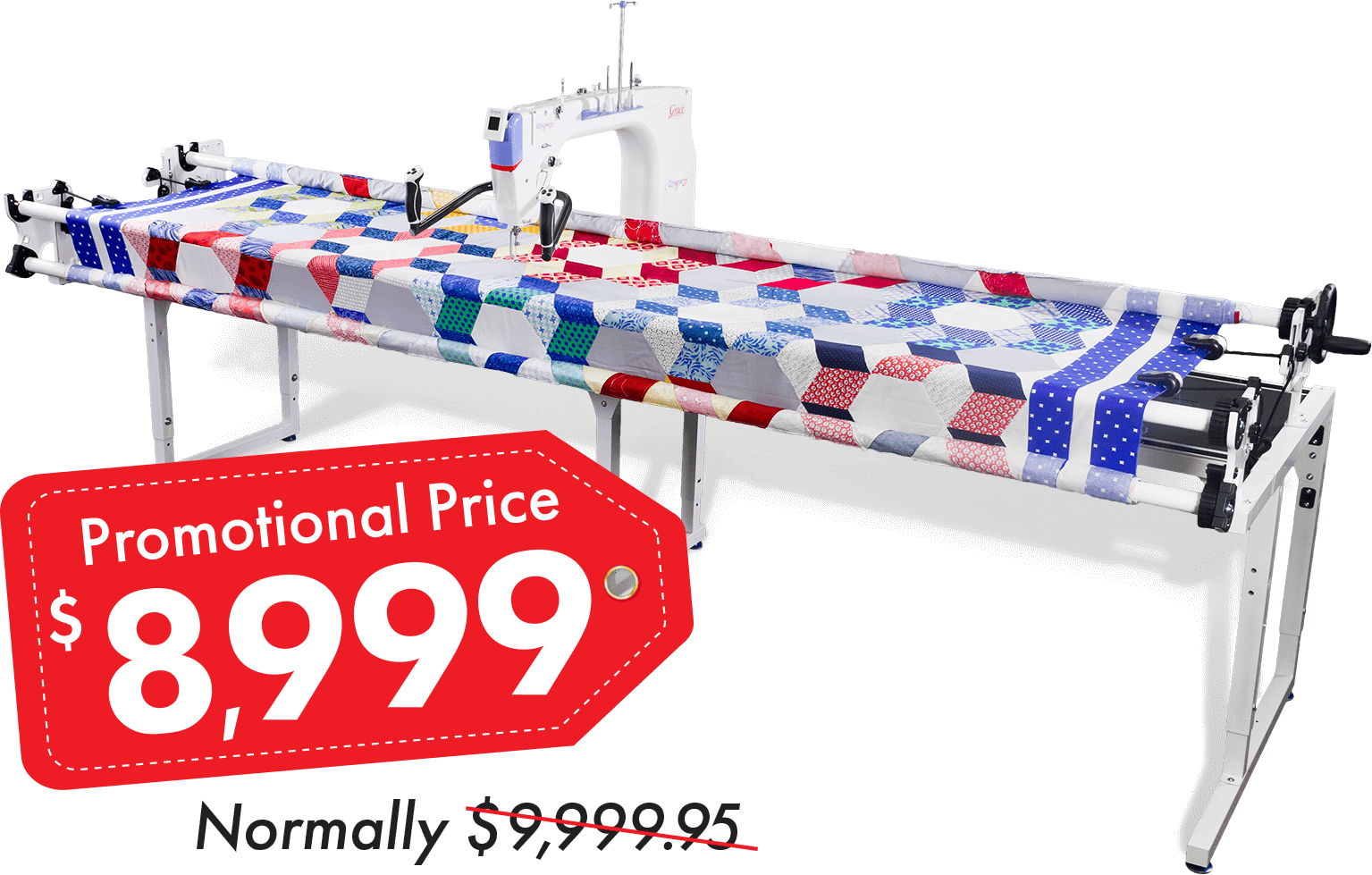 21 Sale Left - Quilting (1535x979), Png Download