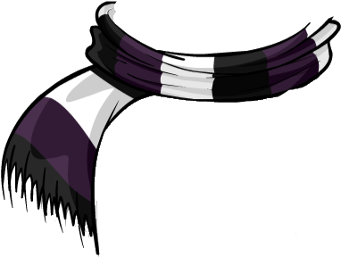 Club Penguin Scarf Cutout (399x303), Png Download