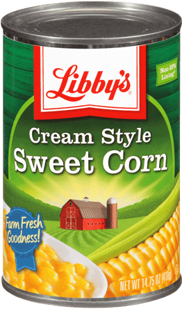 Cream Style Sweet Corn - Libby's Whole Kernel Sweet Corn (500x500), Png Download