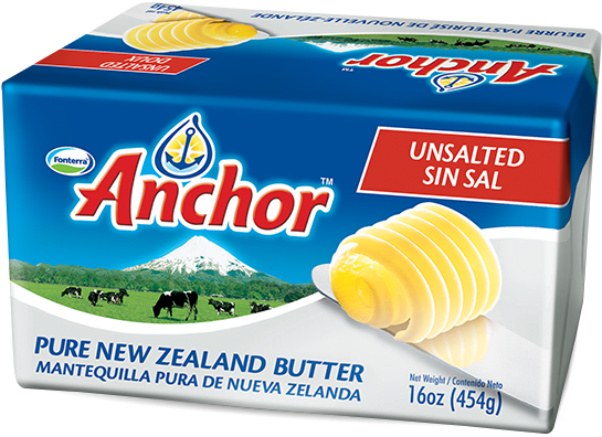 Anchor Food Professionals - Anchor Butter Png (750x573), Png Download