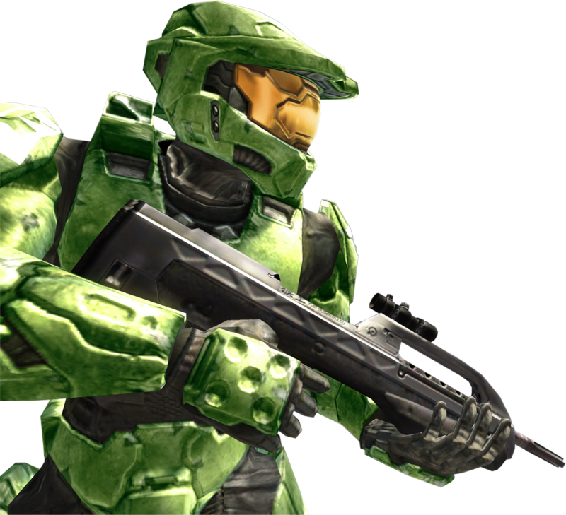 Master Chief, Right - Imajenes De Halo 2 (800x729), Png Download