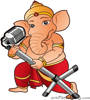 Lord Ganesha Png - Ganpati Bappa Status Aagman (400x400), Png Download