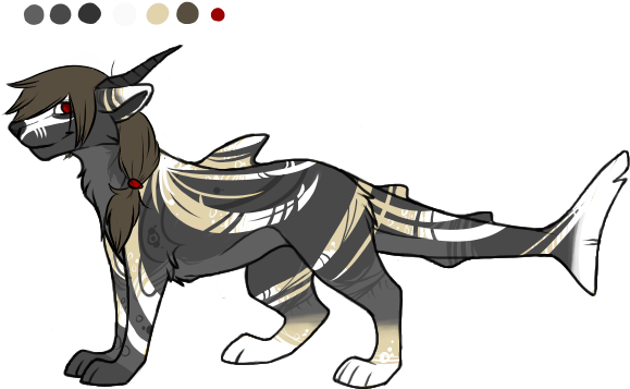Draw That Makoatl Above You - Creepy Animal Drawings (600x400), Png Download