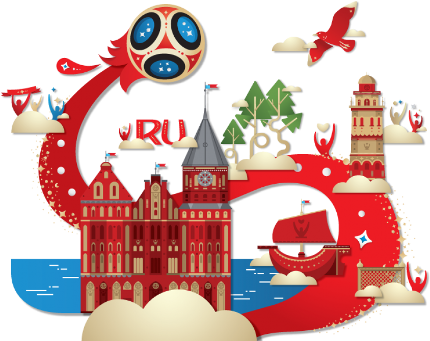 World Cup Russia 2018, World Cup 2018, Fifa World Cup, - Fifa World Cup 2018 Flyer (850x676), Png Download