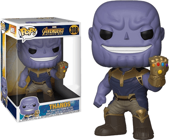 Infinity War - Thanos Target Exclusive Pop (600x600), Png Download