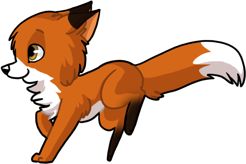 Fox To Launch News Channel For Kiddies - Fox Cartoon Transparent Background (855x592), Png Download