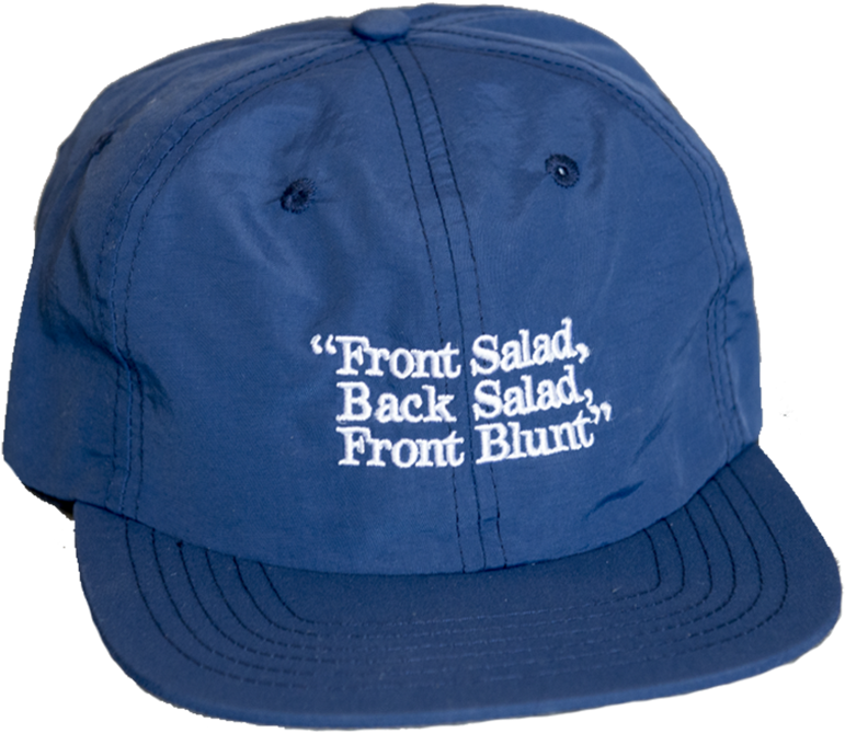 Front Blunt Hat - Baseball Cap (1000x720), Png Download