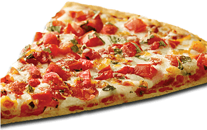 Hi Guys - Palermos Primo Thin Pizza, Premium Thin Crust, Margherita (424x318), Png Download