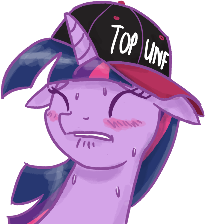 612789 Safe Solo Twilight Sparkle Blushp Bite ] - My Little Pony Dick Gif (800x800), Png Download