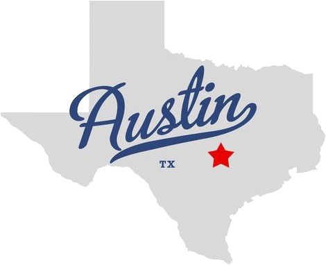 North Austin, Tx 78753 - State Of Texas Houston (492x390), Png Download