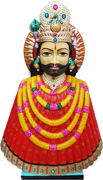 Welcome To Our Website - Khatu Shyam Ji Murti (350x613), Png Download