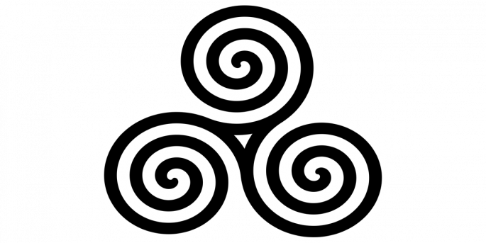 What Is The Archimedean Spiral In A Gear Hob - Celtic Symbol Of Pain (685x343), Png Download