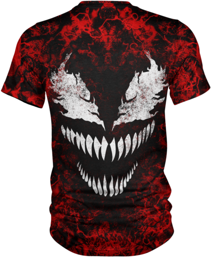 Venom Vs Carnage 3d Shirt - Venom Vs Carnage Shirts (570x600), Png Download
