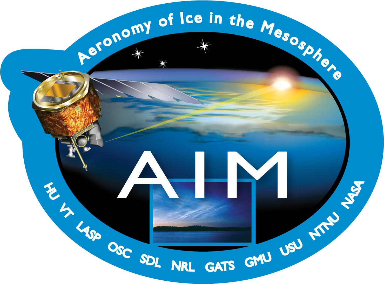 Aim Mission Nasa (1650x1200), Png Download