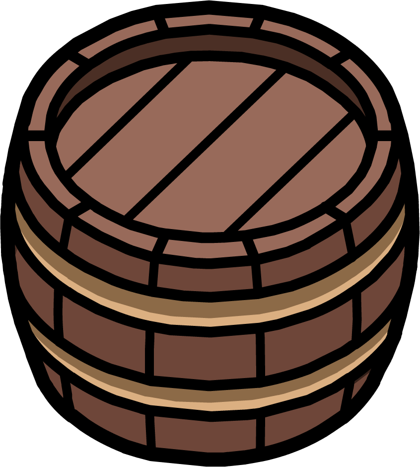 Barrel Clipart Pirate - Wiki (846x940), Png Download