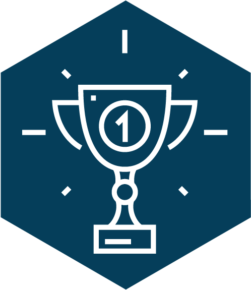 The Hawk Advantage Icon-01 - Laurel Wreath (600x600), Png Download