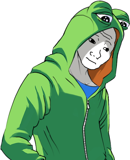 46959284 - > - Feels And Pepe (511x511), Png Download