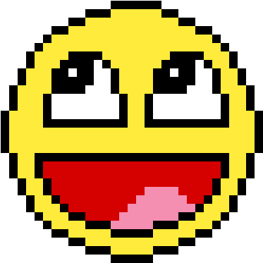 Download Epic Face - Pixel Art Emoji - HD Transparent PNG - NicePNG.com