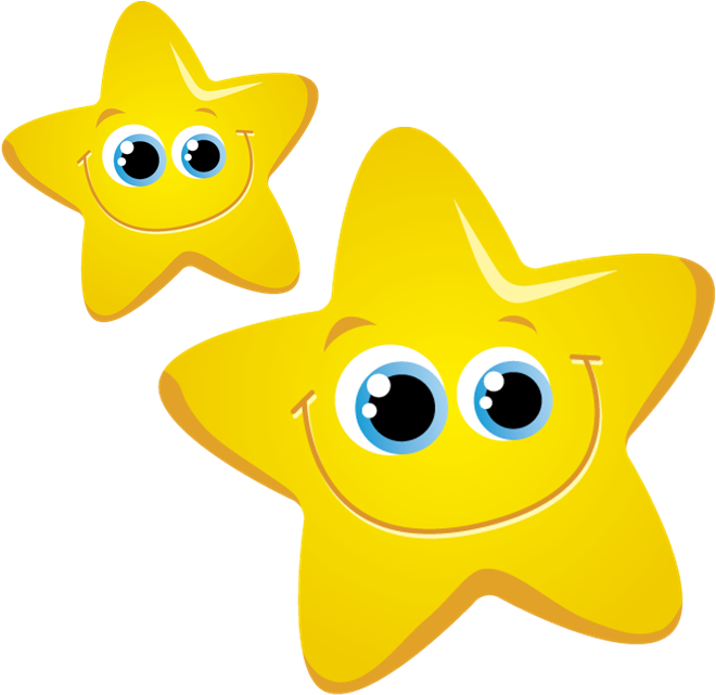 Las Estrellas Los Pesos - Little Stars (688x676), Png Download