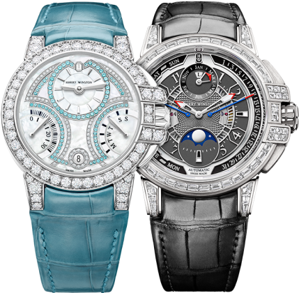 Two Ocean 20th Anniversary Timepieces - Harry Winston Basel 2018 (469x532), Png Download