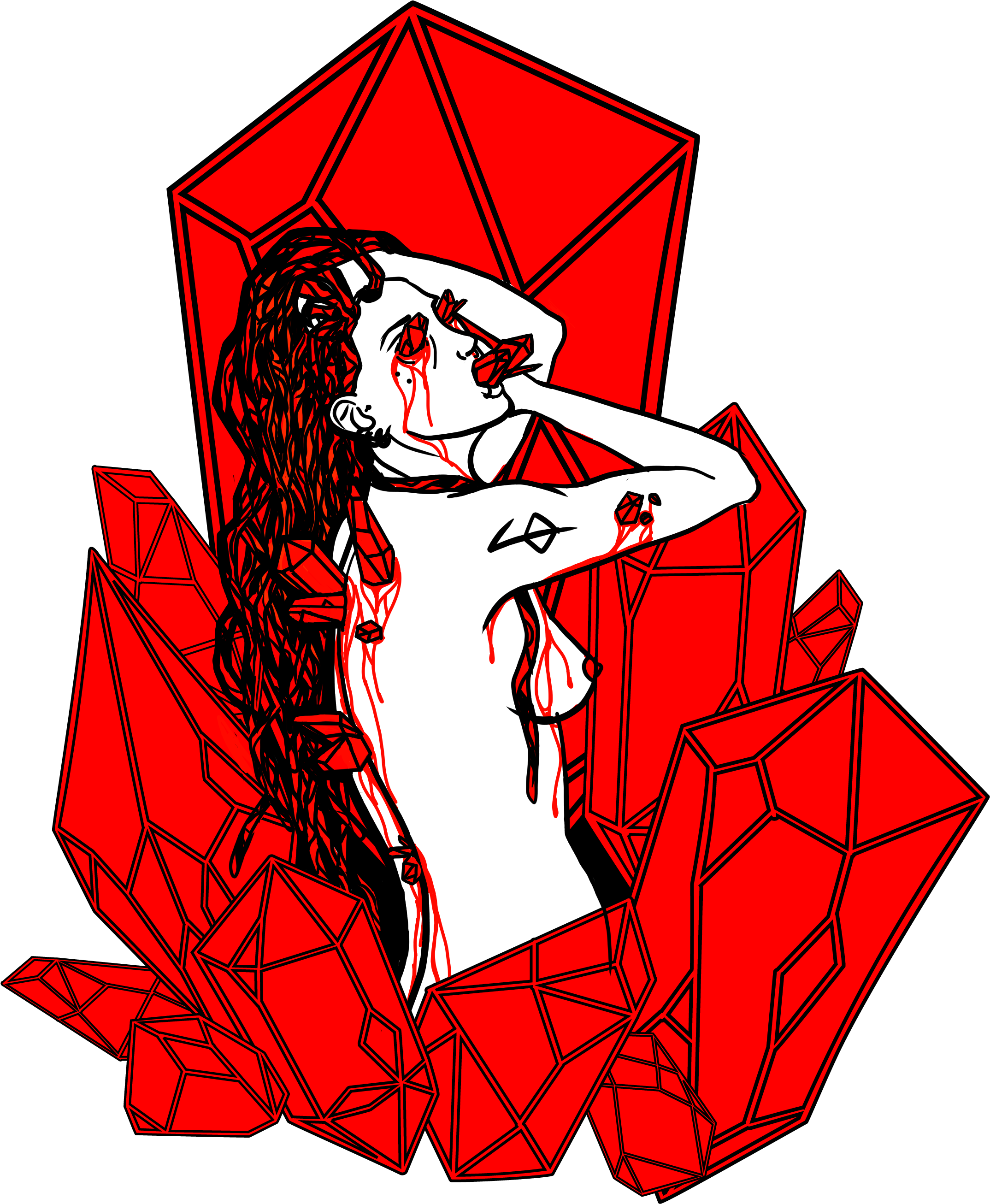 Crystal (2264x2716), Png Download