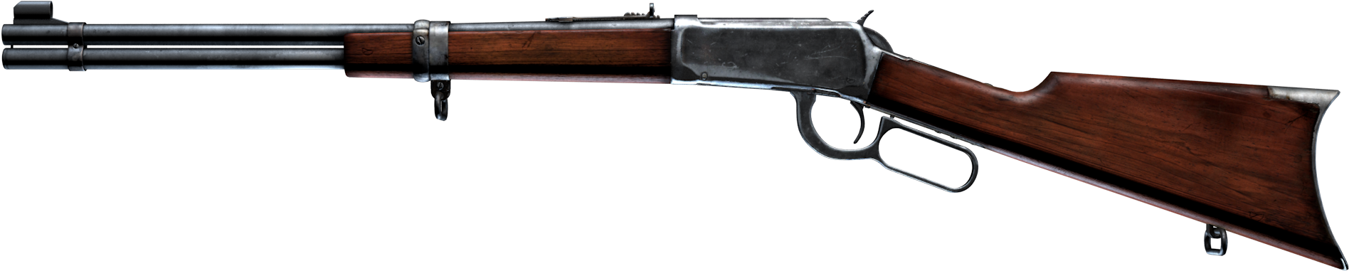 Lever Action Campaign Model Wwii - Winchester 94 Big Bore 356 (1920x500), Png Download