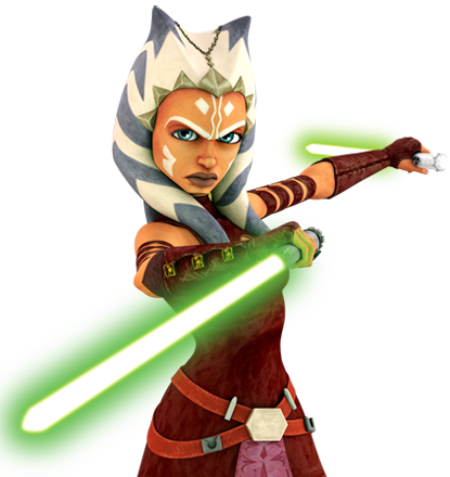 Enter Image Description Here - Ahsoka Tano From Star Wars The Clone Wars (415x440), Png Download