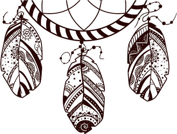 Dreamcatcher Art Illustration Vector - Dream Catcher Art Png (640x460), Png Download