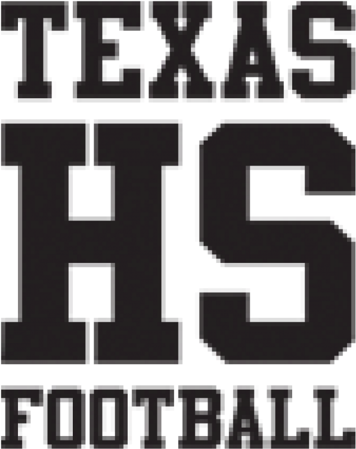 Cropped Texashsfootball Logo - Addicted To Volleyball Large Wall Clock (880x1024), Png Download