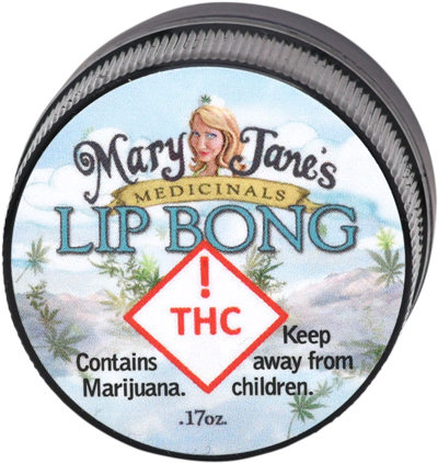Lip Bong By Mary Jane's Medicinals - Chapstick (400x422), Png Download