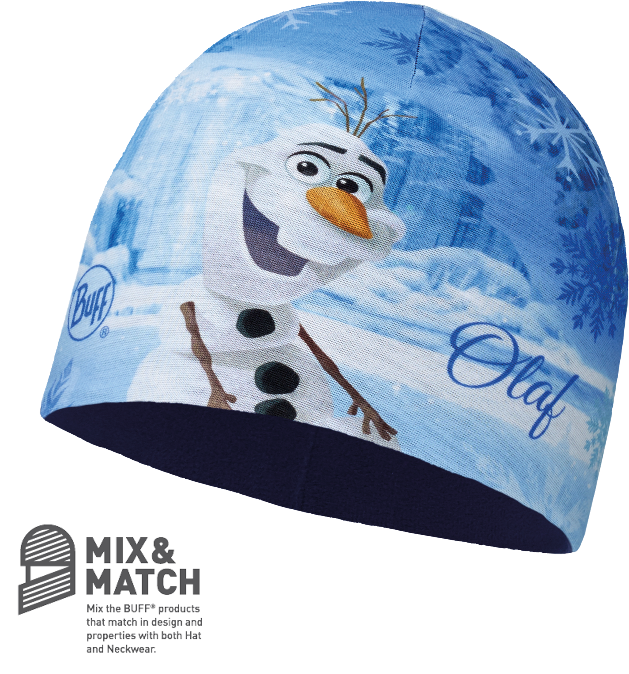 Buff Frozen's Olaf Polar Fleece Beanie (2560x2560), Png Download