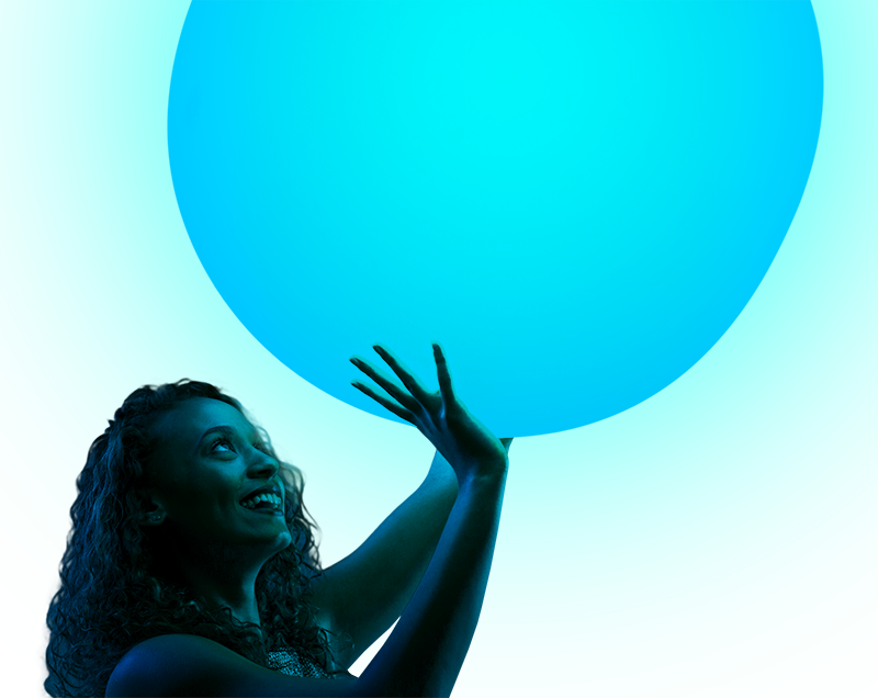 Beachball - Balloon (800x636), Png Download