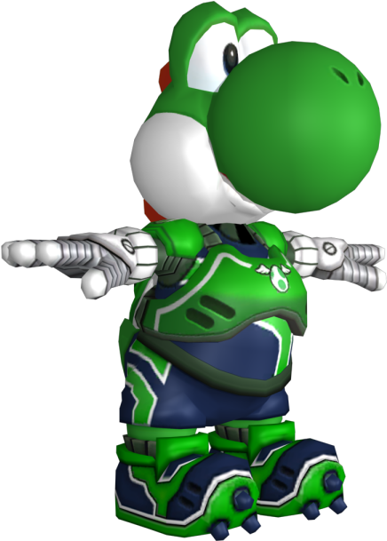 Download Zip Archive - Mario Strikers Charged (750x650), Png Download