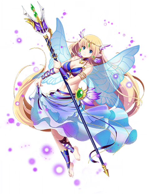 Viela Transparent - Fairy Anime Transparent Background (480x640), Png Download