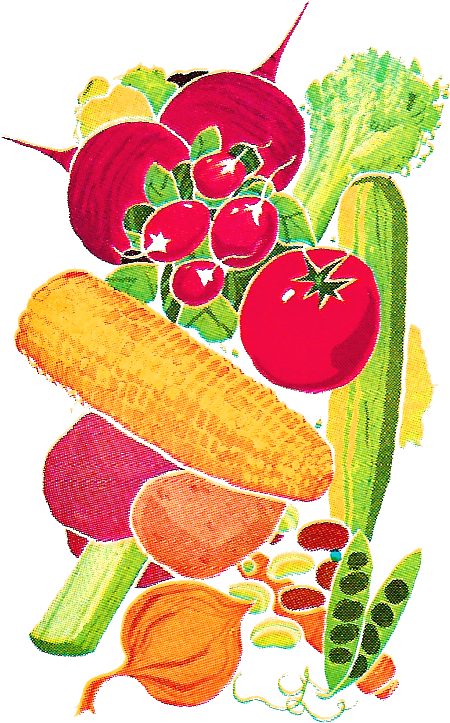 Vegetables Clip Art - Vegetable (603x857), Png Download