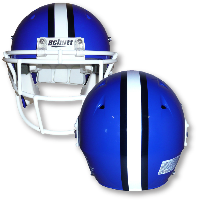 Single Colored Stripes - Football Helmet Stripes (700x700), Png Download