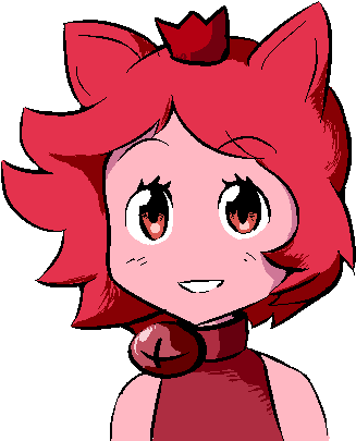 Girls-happy Cat Princess , - Cat (385x423), Png Download